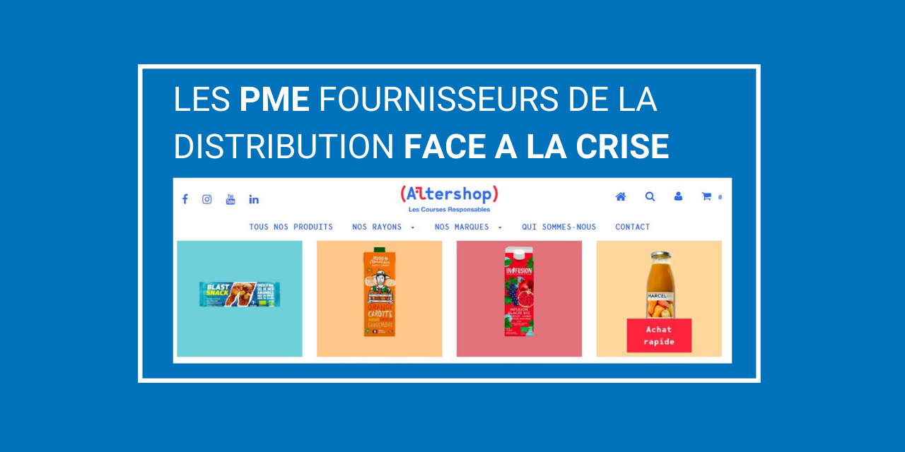 CRISE COVID-19 : Alterfood lance l&rsquo;Altershop, son premier site e-commerce pour livrer les français à domicile