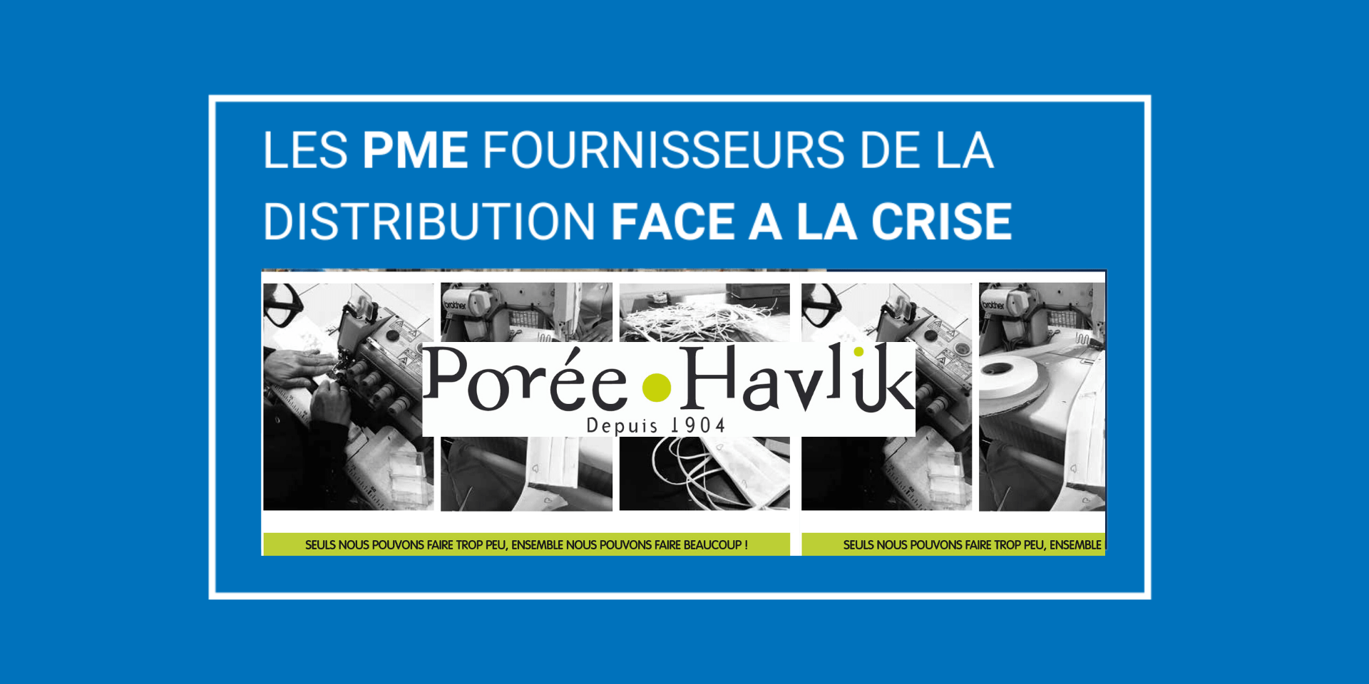Crise Covid-19 : Poree-Havlik parie sur l&rsquo;avenir d&rsquo;une fabrication de produits de puériculture 100% Made In France