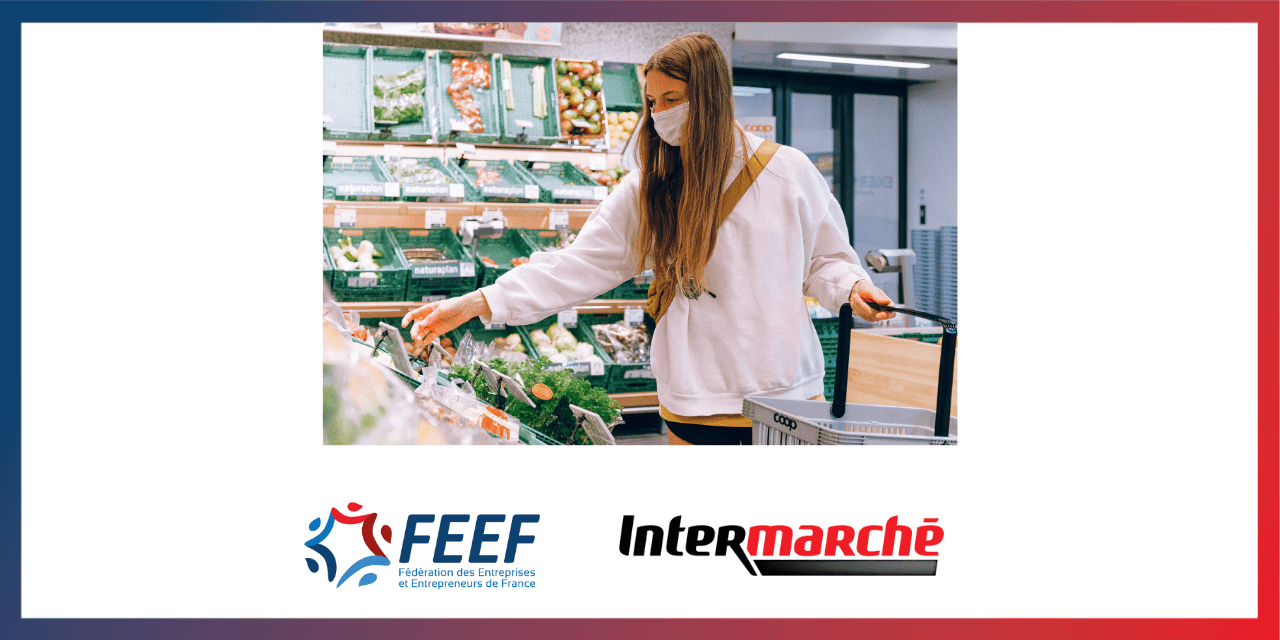Intermarché met à disposition des masques pour les PME FEEF